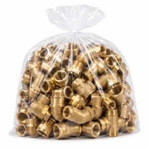 brass_piping_connectors_elbows_transparent_pe_bag